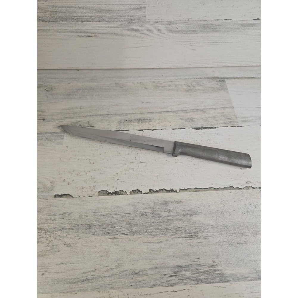 Vintage 60's Rada Metal Handle Utility Knife Stainless Steel Blade 11 Inch